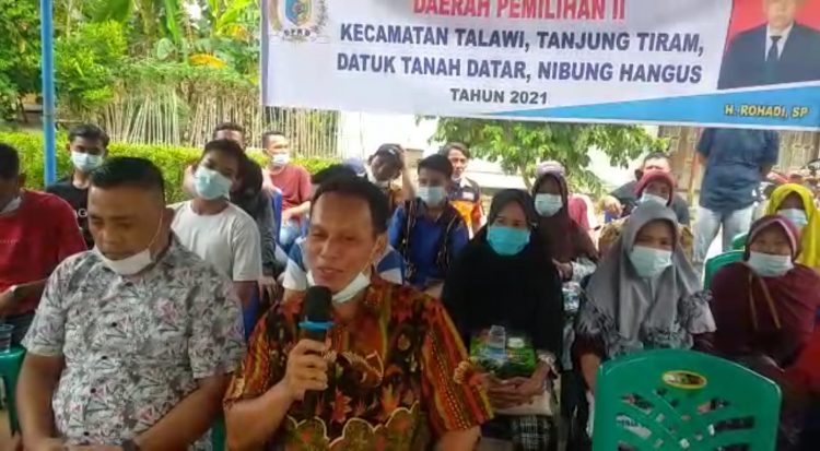 Reses Ke III Ta 2021 Anggota DPRD Batu Bara H Rohadi SP